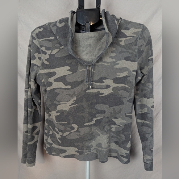 Chaps cowel neck large camo thermal with drawstring - Picture 1 of 8